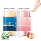 2 Stück Fußcreme für Sehr Trockene & Rissige Füße – Repair Stick mit Sheabutter & Kokosöl – Intensive Fußpflege gegen Rissige Fersen