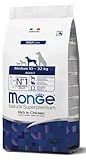 Monge Natural Superpremium Adult Rich IN Chicken, Hundefutter für alle Rassen (Trockenfutter für Hunde zwischen 10-32 kg, mit Huhn, sehr Ballaststoff- & Vitaminreich, 3 kg)