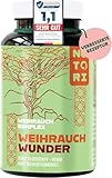 NUTORI - Weihrauch Kurkuma Ingwer Komplex – hochdosiert - 50 Kapseln - Mit Curcuma, Boswelia und Zimt – 400 mg Curcumin je Tagesdosis – 3 Kapseln täglich – Vegan & Laborgeprüft - Made in Germany