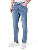 Tommy Hilfiger Herren Straight Denton STR MW0MW38814 Gerade, Denim (Isle Blue), 38W / 32L