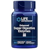 Life Extension Enhanced Super Digestive Enzymes (Verdauungsenzyme), hochdosiert, 60 vegetarische Kapseln, Laborgeprüft, Ohne Gentechnik