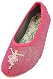 Beck Mädchen ballerina's Gymnastikschuhe, Pink, 31 EU