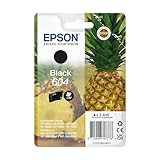 Epson Orginal 604 Tinte Ananas Singlepack schwarz Standard, XP-2200 XP-2205 XP-3200 XP-4205 WF2910DWF WF2930DWF WF2950DWF, ReadyPrint Flex-Tintentarife