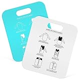 TOPBATHY 2pcs Hemdenfaltbrett T Shirts Kleiderordner Kleidungs Hemd-Klappbrett Langlebige Wäscheordner Faltbretter Breiteres Heimaufbewahrungswerkzeug für Erwachsene