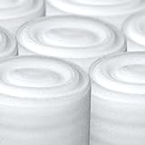 Schaumfolie weiß geschäumtes PE 10 cm x 125 m 4 mm stark, 1 Rolle(n)