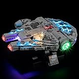 YEABRICKS LED Licht für 75375 Star Wars Millennium Falcon Bausteine Modell (Bausteine Set Nicht enthalten)