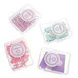 TEHAUX 1 Satz Lesezeichen-clips Bunt Papier Heimbüro Bindemittel Büroklammern Farbig Schlüssel Sortiert Bürobedarf Büroklammer Bürowefter Büroklammer Fürs Büro Praktischer Hefter Metall