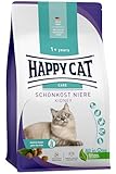 Happy Cat 70607 - Sensitive Schonkost Niere - nierenschonendes Katzen-Trockenfutter mit Geflügel - 1,3 kg Inhalt