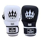 Playerz Spartec MMA-Handschuhe, 200 g, gemischte Kampfsport-Handschuhe, 227 g, Grappling-Handschuhe, offene Handfläche