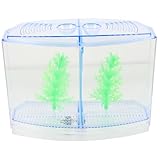 Yardwe Box Aquarium Fischzuchtbecken Garnelenzuchtbehälter Fischbehälter Aquarium Trennwand Tank Kunststoff