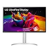 LG 32UP83A-W 31,5 Zoll Class UHD (3840 x 2160) IPS Monitor mit AMD FreeSync, DCI-P3 95% Farbspektrum mit HDR 10 Kompatibilität und USB Type-C, Neigung/Höhe/Pivot Stand - 2021