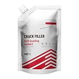 Crack Filler Asphalt, Beton Riss Füller 500 Ml Grau Beton Reparaturmörtel Aussen Wasserdicht Rissfüller Für Asphalt Betonpflaster Einfahrten, Betons Reparatur Füller, Betonreparatur Aussen