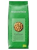 Mundo Feliz Bio - Cashewnüsse, geröstet, gesalzen, 1 x 400 g