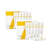 7 sticks-Zähne Serum, Kristallzähne Aufhellung Gel, Zähne tief reinigen Zahnfleisch, Fleckenentfernung, Mundgesundheit stärken, Zeig ein strahlendes Lächeln, 5ml*7 (2)