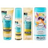 Balea Professional 4er Set: Shampoo & Conditioner 2in1 After Sun 250 ml, Sonnenschutz Spray After Sun 150 ml, Haarkur After Sun SOS 20 ml, Duschgel After Sun 300 ml