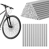 72Stks Einfache Montage Räder Speichenreflektoren, 360° Sichtbarkeit Speichen Reflektoren, Fahrradspeichen Lichter Abdeckung, Fahrräder Reflektierende Speichenclips für Mountainbike Rennrad Stadtrad