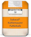 rohstoffpost Futterkalk 25 kg fein gemahlen mit 38% Calcium für Schafe Ziegen Schweine Rinder