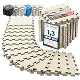 Schutzmatten Bodenschutzmatte Set Sportmatte Gymnastikmatte Puzzlematte: Puzzle Sportgeräte Matte Fitnessmatte Turnmatte Unterlegmatte Bodenmatte Sport Mat Trainingsmatte Gummimatte Yogamatte Fitness