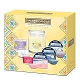 Yankee Candle WOW Signature Geschenkset | 1 Medium Jar, 1 Small Tumbler, 2 Mini Votives & 3 Wax Melts | Duftkerzen Geschenkset für Zuhause