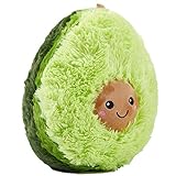 Amajoy 20cm Weiches PlüschKissen niedlich Avocado Kissen Dekorative Kissen für Kinder Fotografie-Requisiten-Hintergrund, Sofa-Rückenkissen, Rundkissen, Hausdekoration