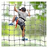 Strapazierfähiges Cargo-Kletternetz für Kinder – Outdoor-Baumhaus und Spielplatz-Sicherheitsnetz, Nylon-LKW-Anhängernetz (10 mm-10 cm, 1 x 9 m)