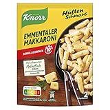 Knorr Hüttenschmaus Fertiggericht Emmentaler Makkaroni leckeres Nudelgericht fertig in 10 Minuten 151 g 1 Stück