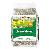 versando 10kg Sommerdünger Rasendünger für ca. 300m² ganzjährig sattgrünen Rasen ohne Moos und Unkraut NPK