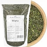 Pfefferminze getrocknet 500g – Ganze Blätter | Natürlich & aromatisch | Ideal für Tee, Aufgüsse & Küche | Ohne Zusatzstoffe | KUCHNIA ZDROWIA
