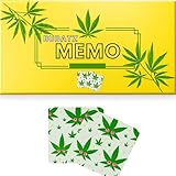 Weedness Bubatz Memory – Lustiges Kiffer Memory Spiel mit Weed Motiven 420 Party Game Stoner Geschenkidee für Freunde Paare Erwachsene