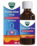 WICK Husten-Löser Sirup mit Honigaroma