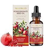 Granatapfelkernöl,60ml Reines Natürliches Granatapfelöl,Granatapfelsamenöl,Keine Chemischen Inhaltsstoffe,Angenehmes Aroma Granatapfel öl Zur Haut-und Haarpflege