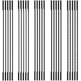 25 Pcs Sägeblätter Dekupiersäge mit Stift 165mm Dekupiersägeblätter Kohlenstoffstahl 10/15/18/24/28 Dekupiersäge Sägeblätter Dekupiersägeblatt Set für Holz Kunststoff Kupferweichmetall