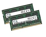 Samsung 16GB Kit (2X 8GB) DDR3L 1600 MHz (PC3L-12800) SODIMM 204-Pin | Mac kompatibel | Für Mac mini 2011-2012, iMac 2012, MacBook Pro 2011 | Arbeitsspeicher Upgrade M471B1G73EB0-YK0