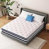 CBAEC-RSN Matratze 90x200 cm Federkernbett Mittlerer Komforthärtegrad H3, Öko-Tex Zertifiziert, ergonomische 7-Zonen Matratzenhöhe 20 cm