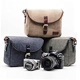 Gadpiparty Kamera Tasche digitalkamera Handtasche Kameratasche klein Kameratasche aus Segeltuch Khaki