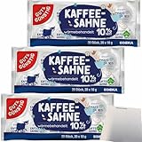 G&G Kaffeesahne 10% Fett ohne Gentechnik 3er Pack (60x10g Portionen) + usy Block