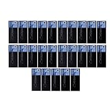 KÜSSNER 25 Stück Gitterleinen Schleif-Papier, Schleifgitter: Länge 28cm, Breite 11,5cm, Korn 180, Gitterleinen für Handschleifer, Schleifmittel für Trocken-Schliff, schwarz, A1010-141118