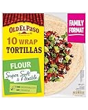 Old El Paso Wrap Tortillas Mexikanische Wraps aus Weizen im Family Format, 580 g