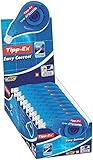 Tipp-Ex Korrekturroller Easy Correct zum seitlichen Korrigieren, 12m x 4.2mm, 10er Pack, Ideal für das Büro, das Home Office oder die Schule