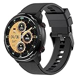 SKG SmartWatch,Robuste Outdoor-Uhr mit GPS,Fitness Tracker mit Herzfrequenz,SpO2,Schlafmonitor,IP68 Wasserdicht, Multi-Sport, 3-Achsen-Kompass,Blutsauerstoff,1,32-Zoll Bildschirm Android iOS,V9C…