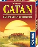 KOSMOS 740221 Catan - Das schnelle Kartenspiel für 2-4 Personen ab 10 Jahren, Siedler von Catan Kartenspiel