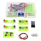 IMIKEYA 1 Satz Experimentierkasten für Elektronik Teiliges für Physik Experimente und Schaltkreis Entwicklung für Lehrer Kreativität und Praktischen Fähigkeiten
