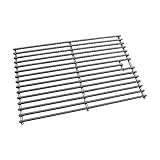 Mayer Barbecue Grillrost Edelstahl eckig 30 x 45 cm runde Stäbe Ø 8 mm, rostfrei, hitzespeichernd, perfektes Branding, pflegeleicht