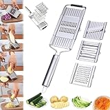 Centahah/e gemüsehobel,mehrzweck-gemüsehobel-schnittset,centahah/e gemüseschneider,mehrzweck gemüseschneider edelstahl,Multipurpose Vegetable Cutter,gemüseschneider manuell,zerkleinerer für lebensmitt