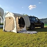 Suv Auto Camping Zelt für Toyo-ta Venza 2020-2021 2022 2023 2024 2025 K1,Kuppelzelte Auto Heckklappen Zelt Sonnenschutz Heckklappenzelt,Outdoor Kofferraumzelt Schutz Sonne wasserdicht Winddicht