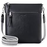 Roulens Mittel Damen Umhängetaschen, Leicht Damen Schultertasche aus Veganes Leder, Crossbody Bags für Frauen mit Verstellbar Abnehmbar Breiter Gurt