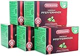 Teekanne Premium Pfefferminze, 5er Pack (5 x 20 Teebeutel), 5 x 45 g