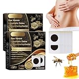 Altherona 20 Stück Bienengift Lymphdrainage Abnehmpflaster, Abnehmen Schnell Detox Pflaster fat burner, Abnehmen Schnell Fettverbrenner, Detox Patches, Schlankheitspflaster Gewichtsreduktion am Bauch