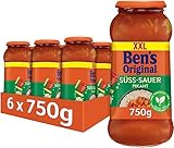 Ben's Original Sauce Süß-Sauer Pikant, 6 Gläser (6 x 750g)