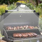 LED-Grilllicht 360 ° Drehbar Heller 10 LED Grilllampe Ultra Regenfest Hitzebeständig Grill Licht Tragbar Praktisch Grill Beleuchtung Handle-Mount Light für alle Arten von Grill